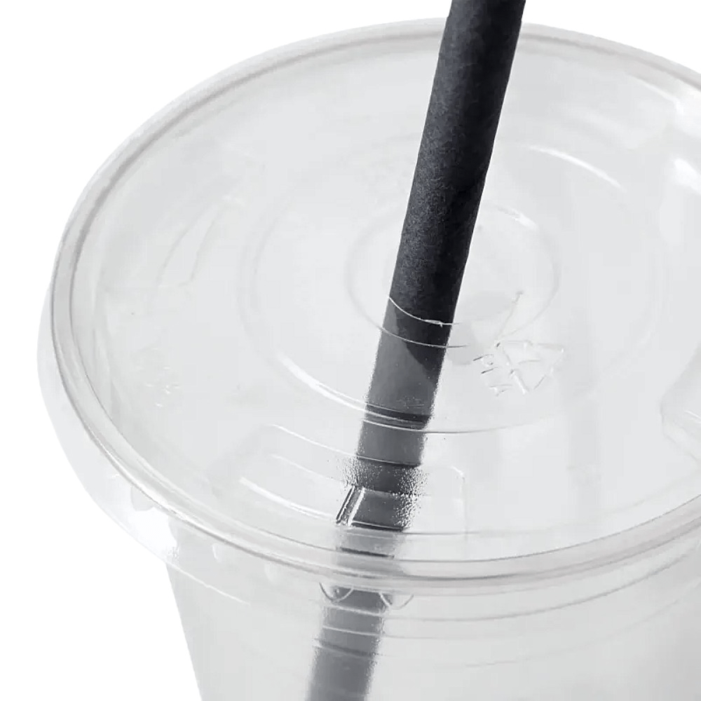 coperchi piatti con foro trasparenti