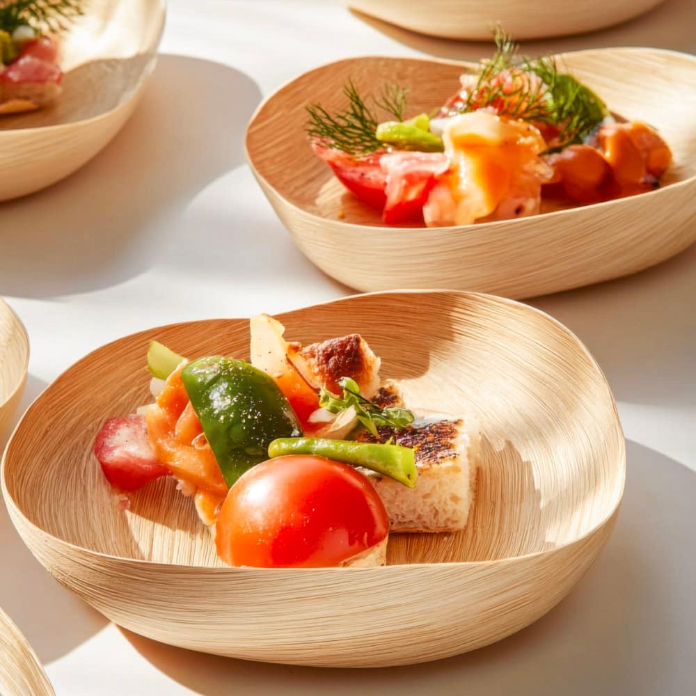 Finger food monouso Ideale per catering ed eventi eco-friendly