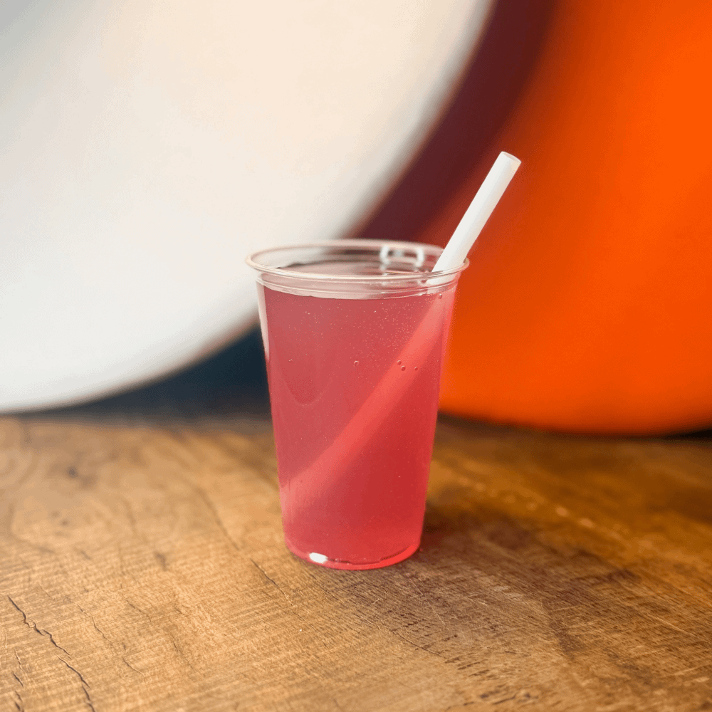 Bicchieri certificati Uni En 13432 e plastic free per bevande fredde.