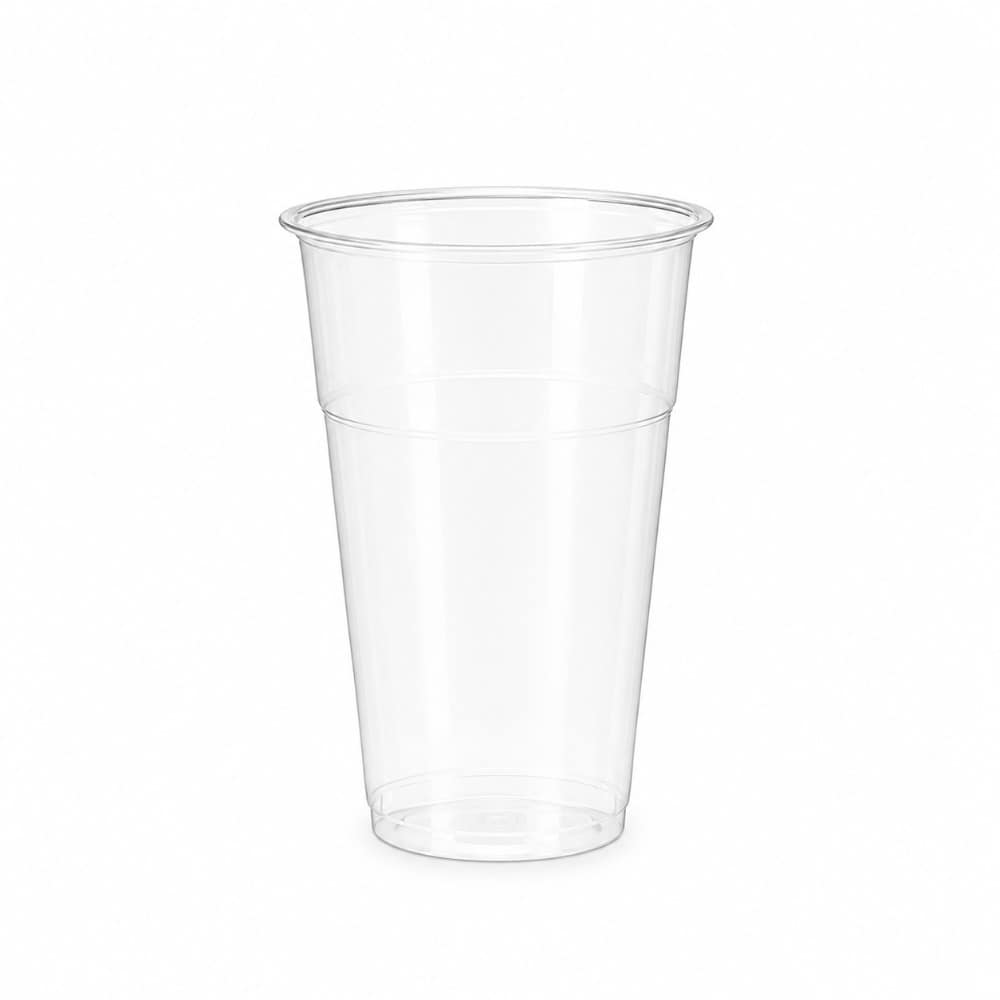Bicchieri biodegradabili da 600 ml per birra e bevande fredde
