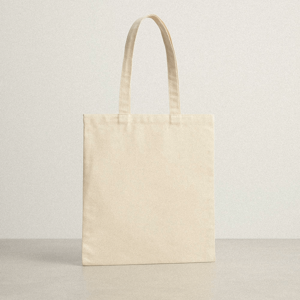Shopper in cotone naturale, resistente e riutilizzabile