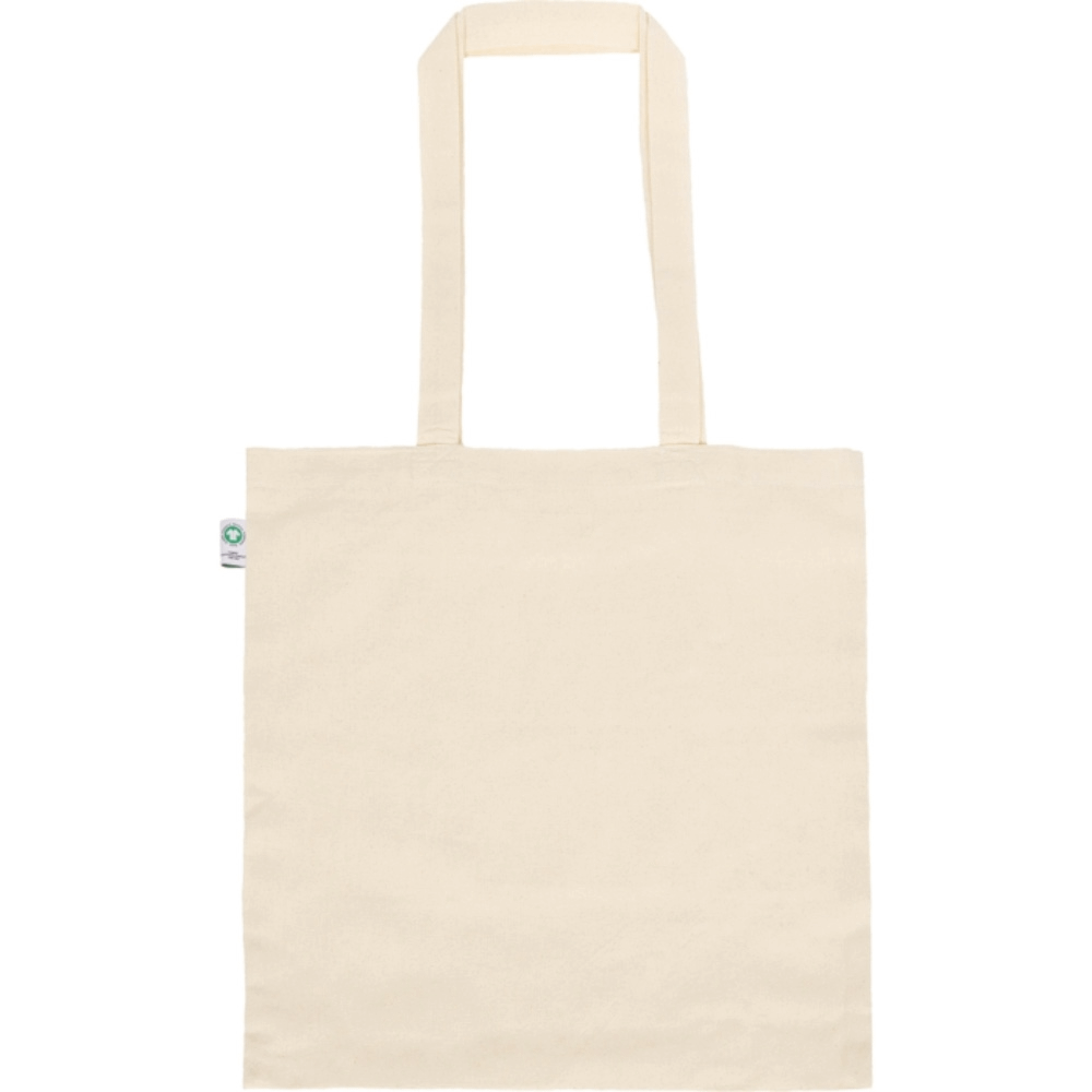 Borse shopper cotone manici lunghi 38x42 cm