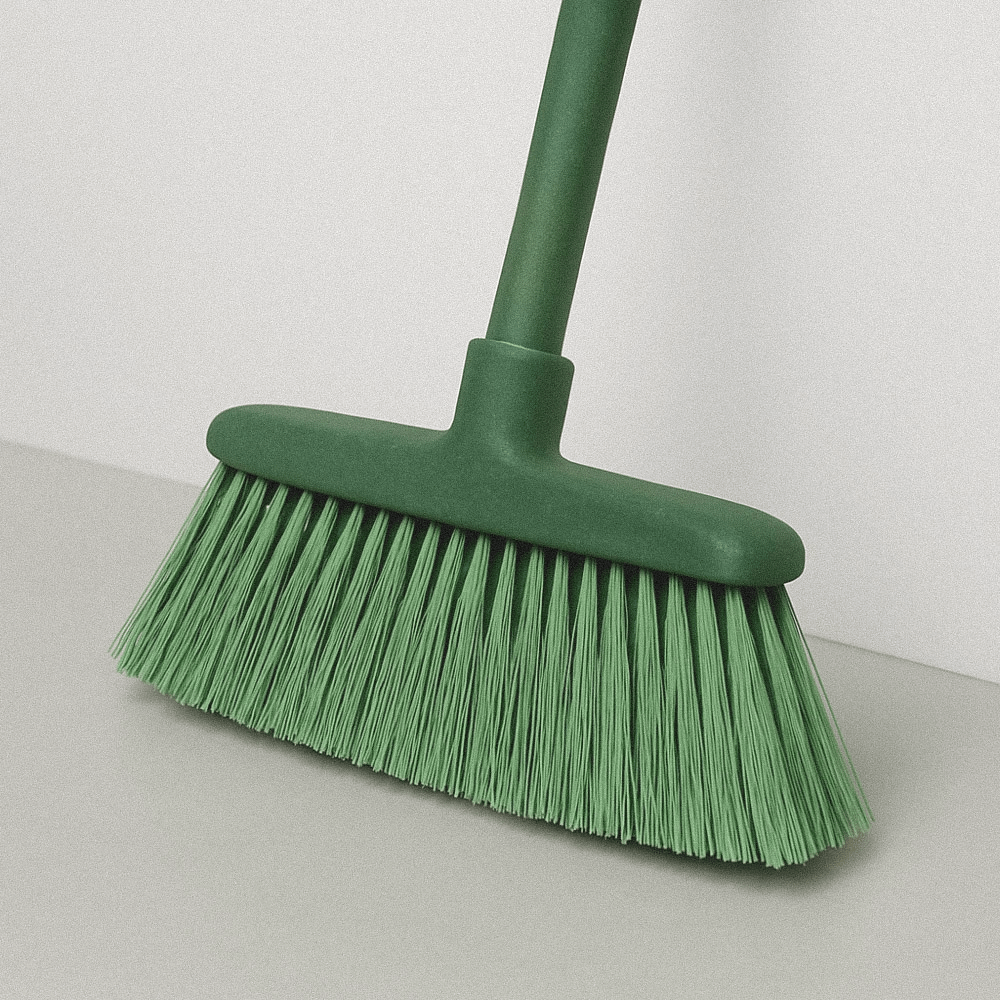 Scopa ergonomica interni plastica riciclata