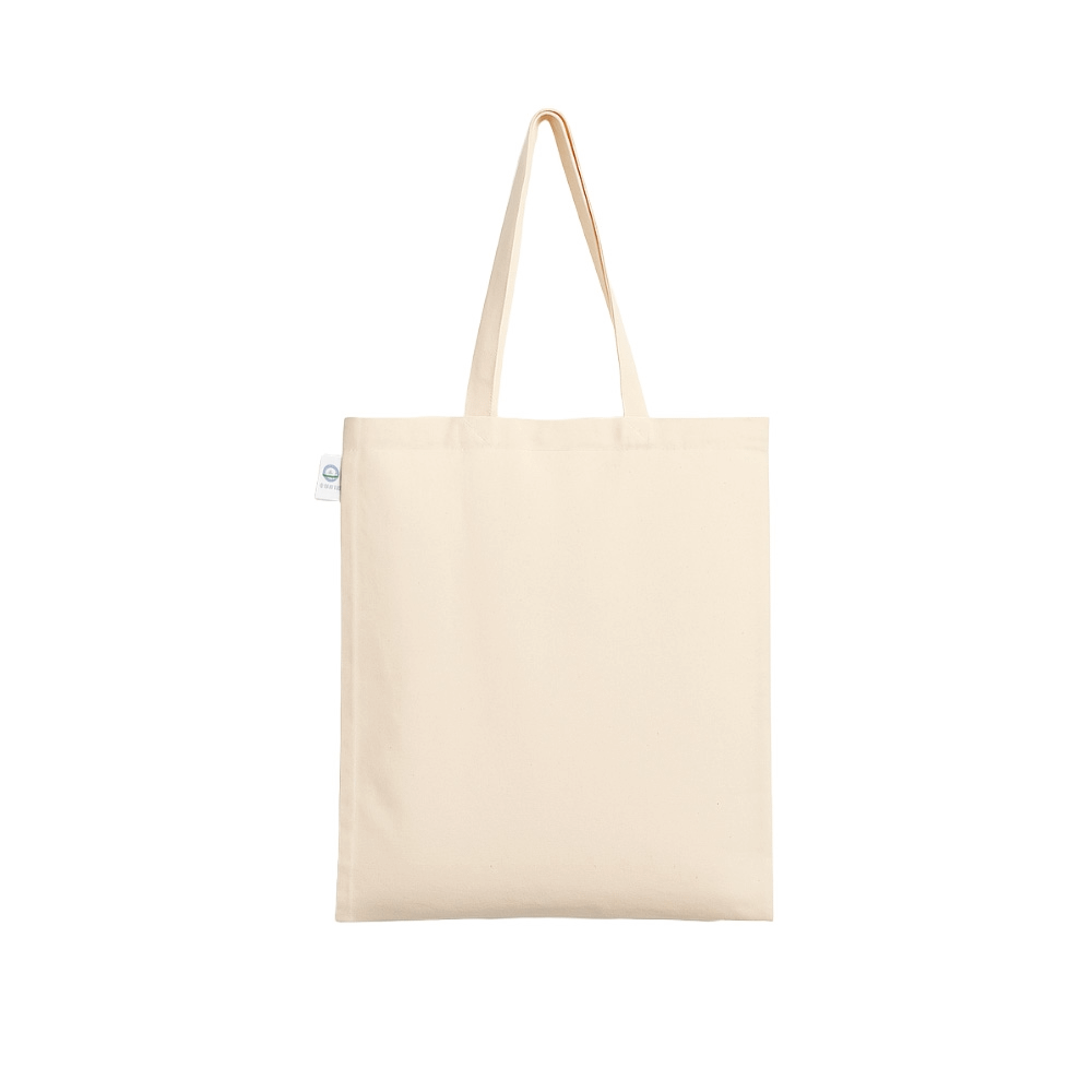 Shopper cotone organico 100% 38x42x8 cm