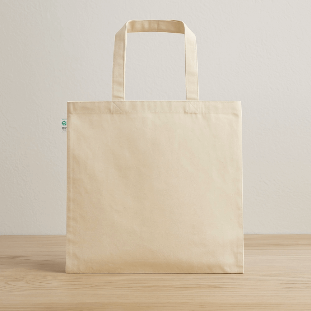 Shopper cotone biologico formato 38x42 cm