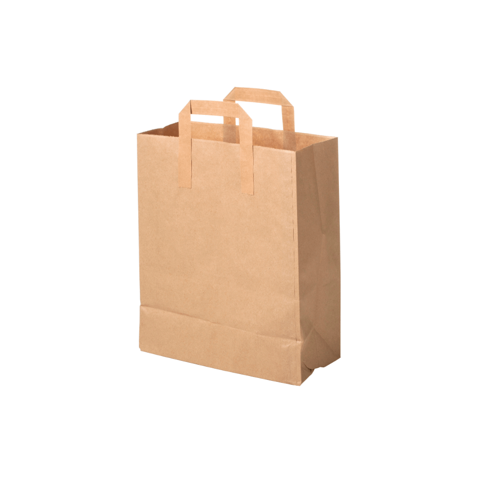 Buste shopper in carta riciclata compostabili e versatili