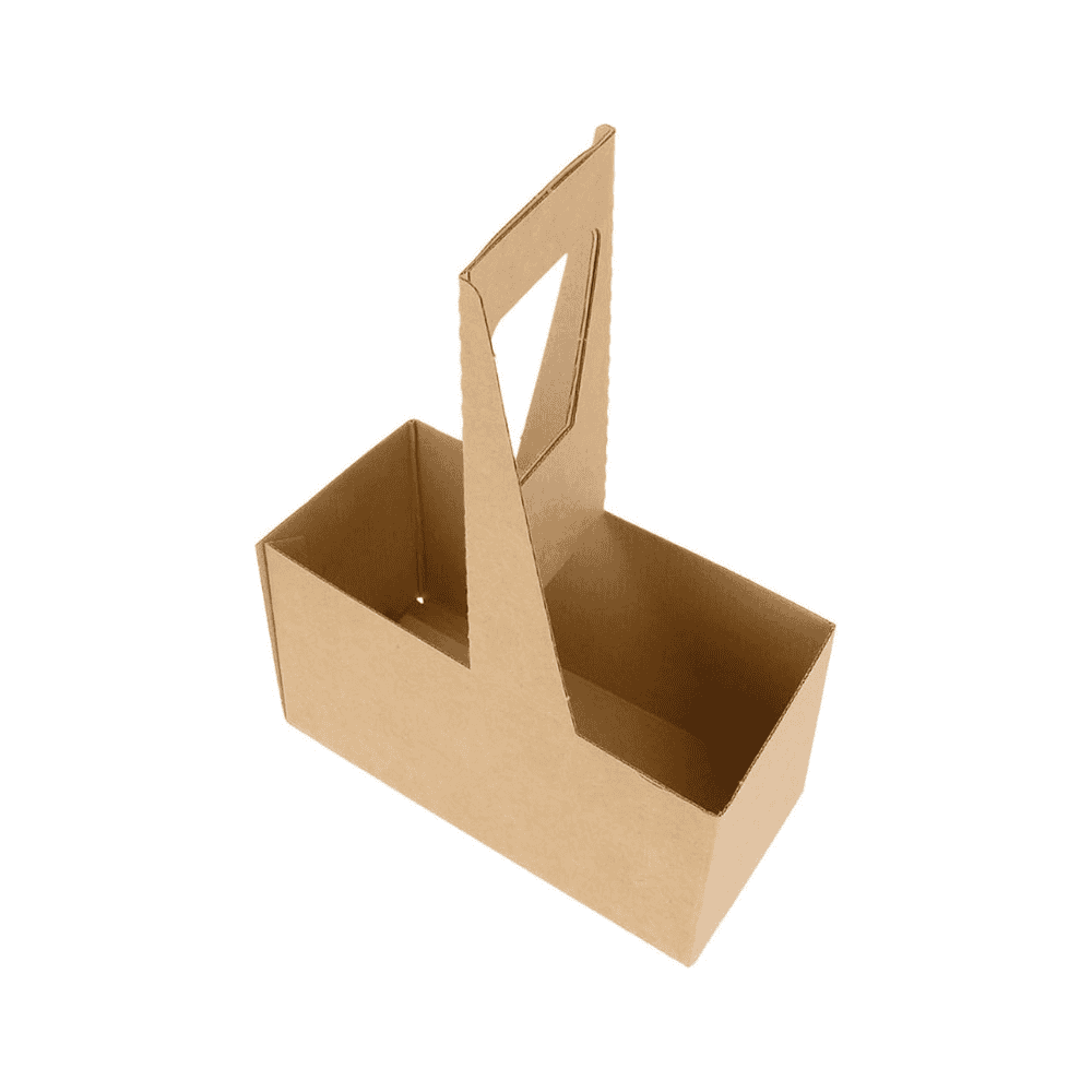 Portabicchieri da asporto due posti 18x8x24 cm 200 pz - immagine 2