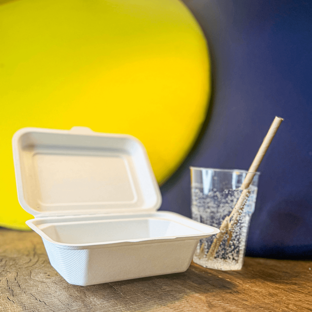 12 Contenitori Da Asporto Con Coperchio – 650 Ml, In Plastica Riciclabile Senza BPA, Adatti A Microonde E Freezer
