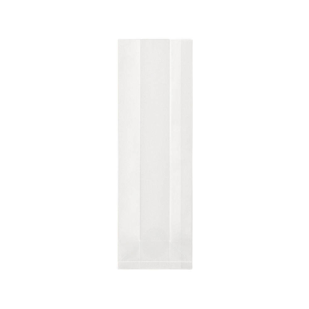Sac transparent compostable en NatureFlex™ 10x5x35 cm