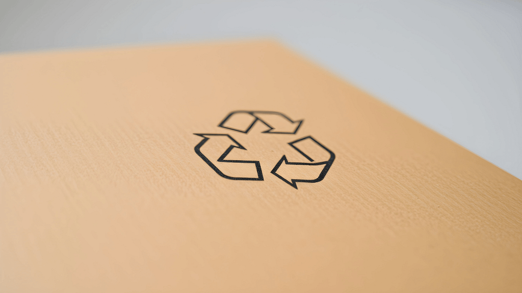 simboli per il riciclo dei materiali compostabili