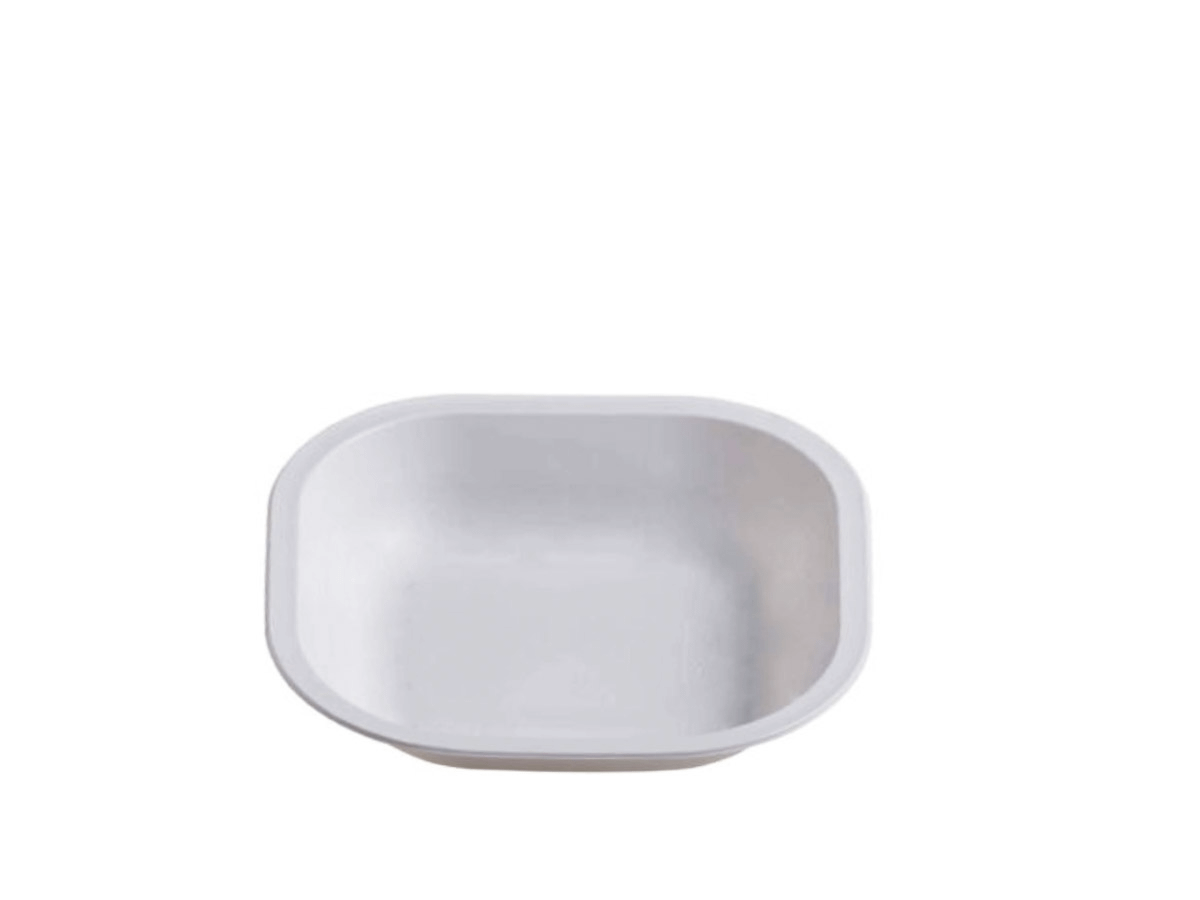 Vaschette termosaldabili compostabili in polpa per take-away e delivery