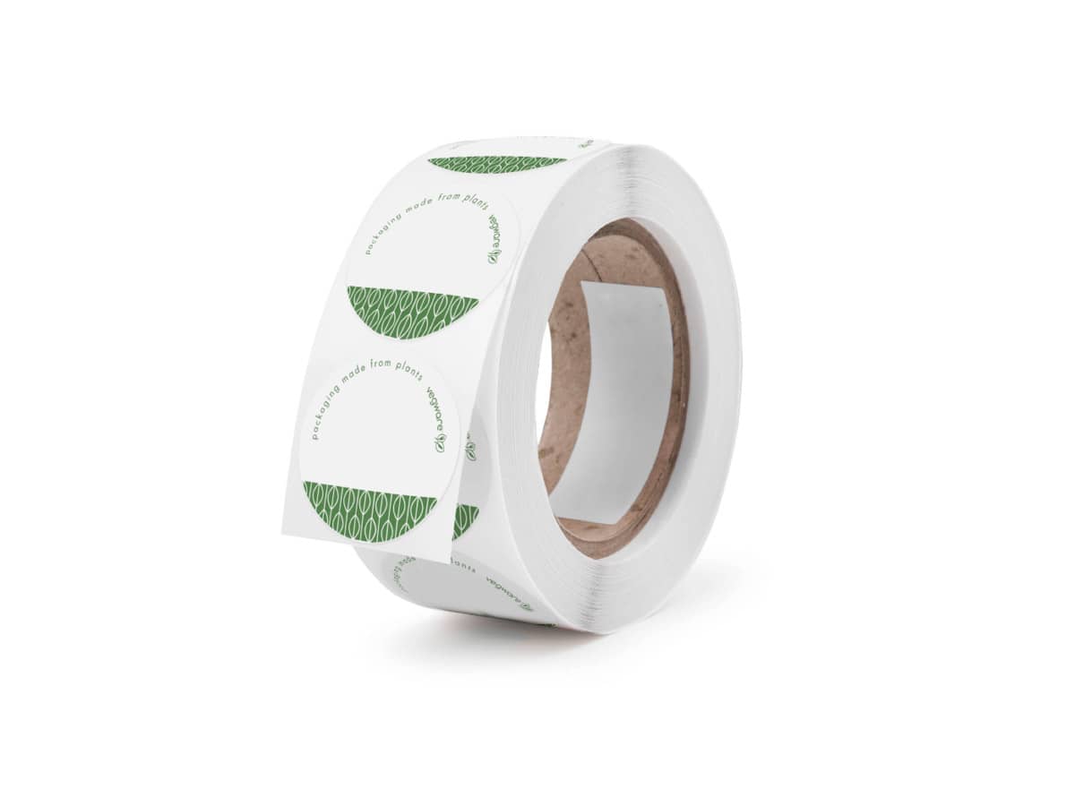 Accessoires d'emballage écologiques : étiquettes, feuilles et solutions de fermeture compostables