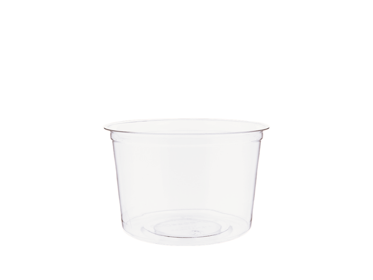 Bols en plastique compostables en PLA pour restauration écologique et événementielle