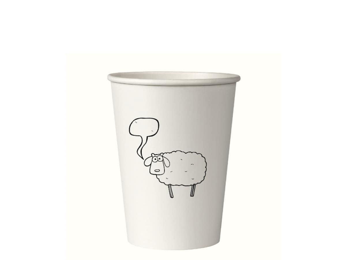 Gobelets en papier personnalisés avec logo, compostables et adaptés aux boissons chaudes.