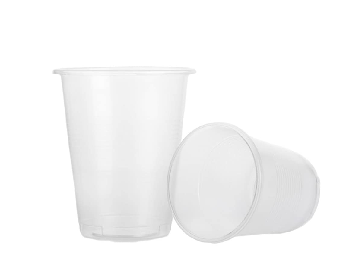 Gobelet transparent compostable en PLA pour boissons froides, 300 ml.
