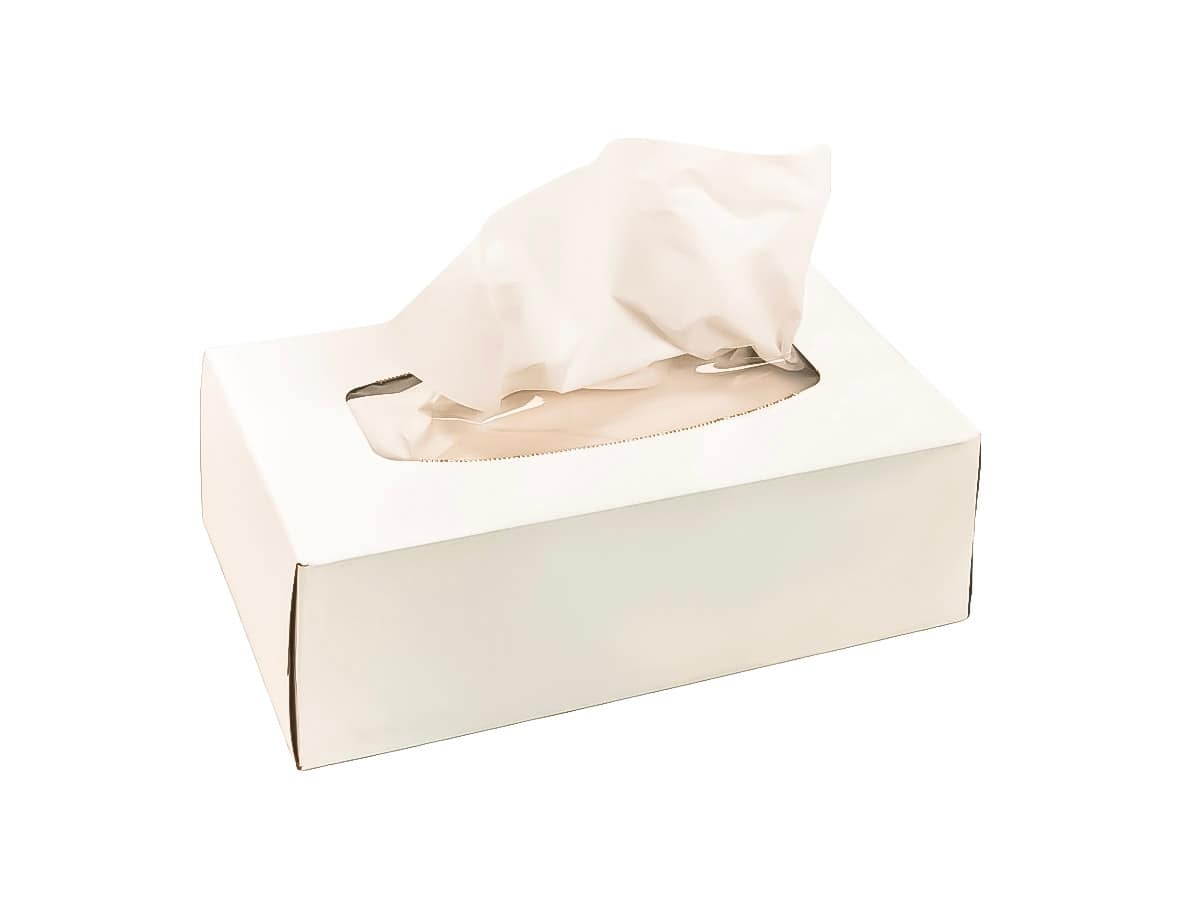 Mouchoirs en papier biodégradables et compostables pour usage personnel ou professionnel