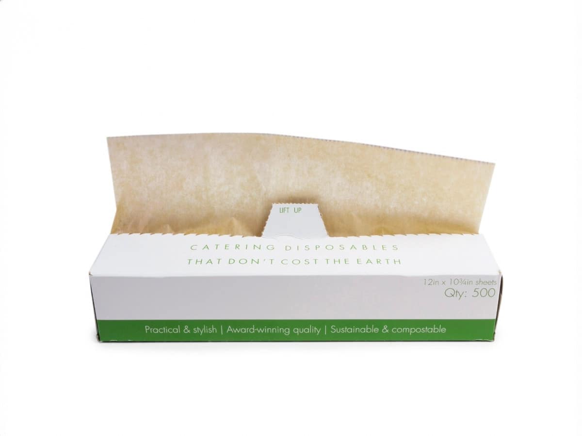 Papier à frire compostable : absorption efficace de l’huile pour une présentation propre et durable