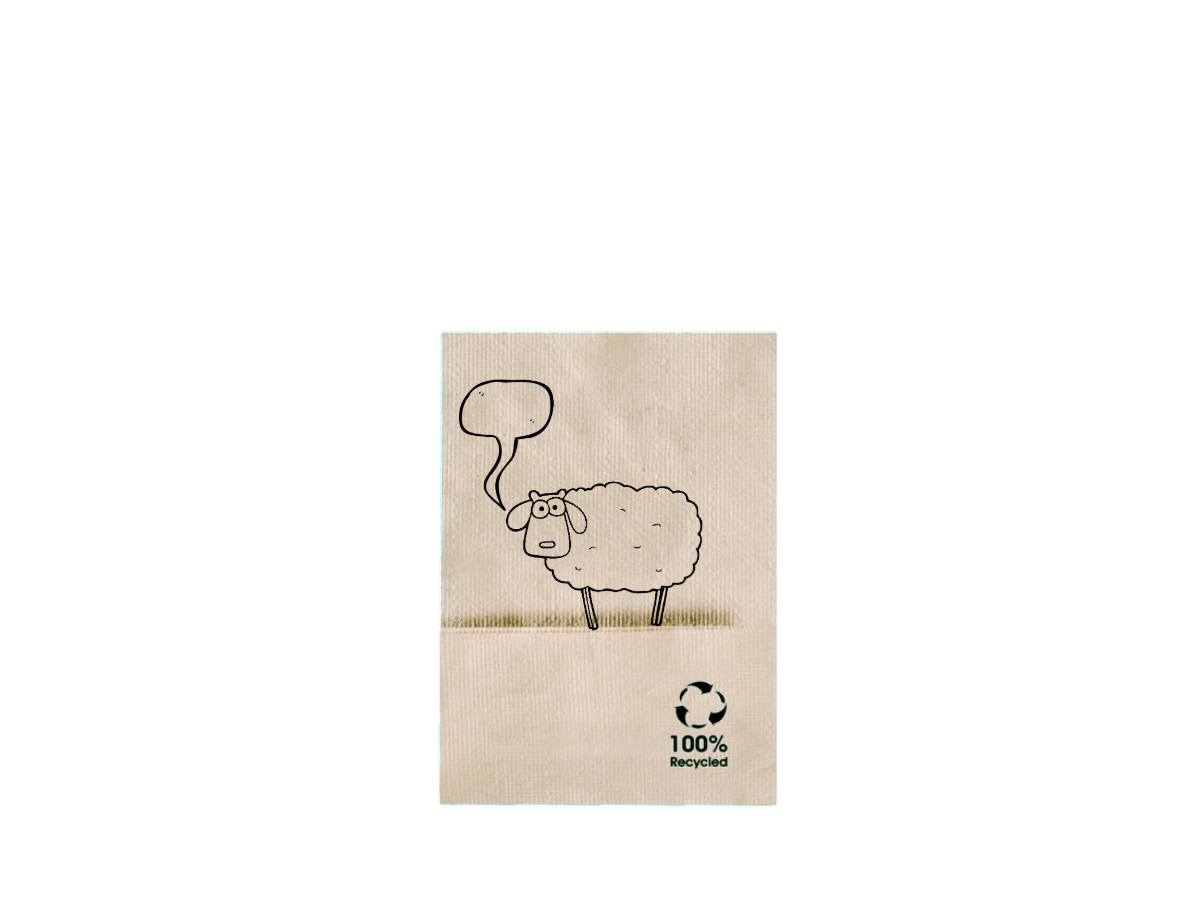 Serviettes de bar personnalisées 17x17 cm avec logo pour cocktails et apéritifs
