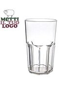 DPdantepellacani 400 Bicchieri Monouso con tacca di delimitazione 0,5 L in plastica PP ideali per Birra e Bevande Gassate