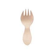 Posate Usa e Getta, 300pcs Legno Biodegradabili (100 Coltelli, 100 Forchette, 100 Cucchiai) per