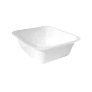 Plateaux alimentaires compostables en bagasse 7-8 portions, 3000 ml, résistants au four et au micro-ondes.