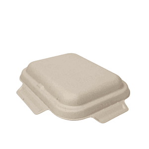 Couvercle biodégradable plateau 450ml - Lot de 100