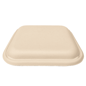 Couvercles biodégradables pour barquettes carrées 900-1350ml - Lot de 100