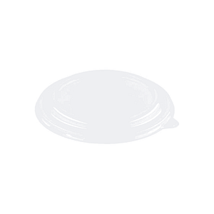 Couvercles compostables en bioplastique pour saladiers 400, 750 et 800 ml, lot de 100.