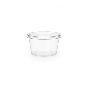 Gobelets porte-sauce compostables avec couvercle 120 ml, biodégradables.