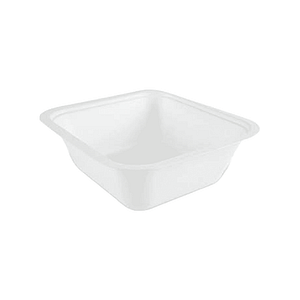 Plateau écologiques pour cantine, format 1-2 portions, en canne à sucre.