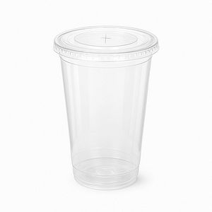 Verres à emporter 530ml avec couvercle X-cut (lot de 100)