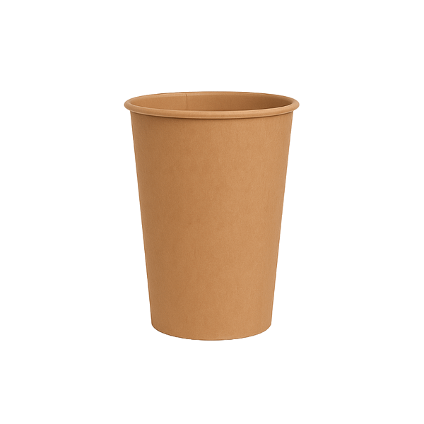 Bicchieri in carta kraft e pla 360 ml (10 oz)100 pz utilizzato in un contesto professionale