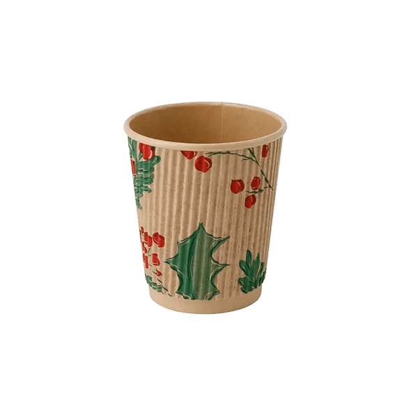 Bicchieri natalizi cartoncino doppio strato 290 ml