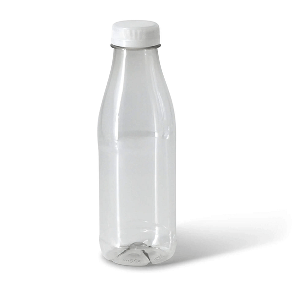 bottiglia in plastica riciclata da 500 ml