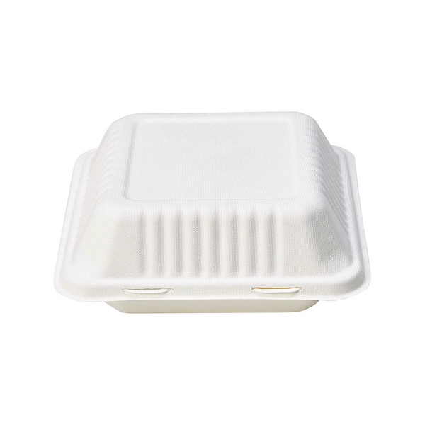 Contenitori quadrati con coperchio cellulosa 900 ml