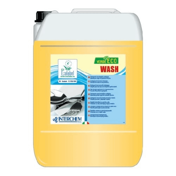 Detergente lavastoviglie ecologico professionale Ecolabel 12 kg.