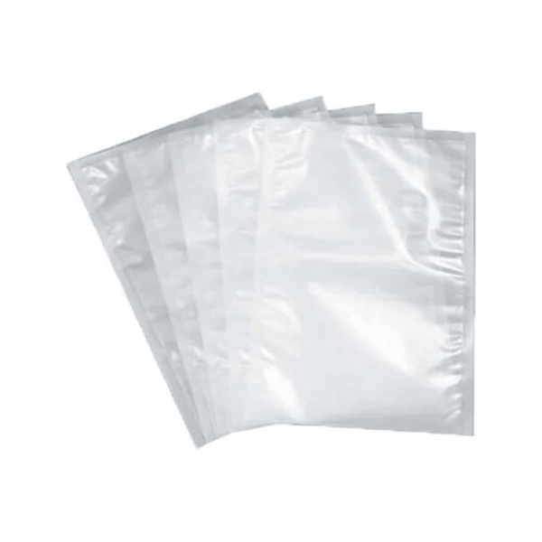 Sacchetti sottovuoto compostabili lisci 20x24 cm, confezione da 100 pezzi.