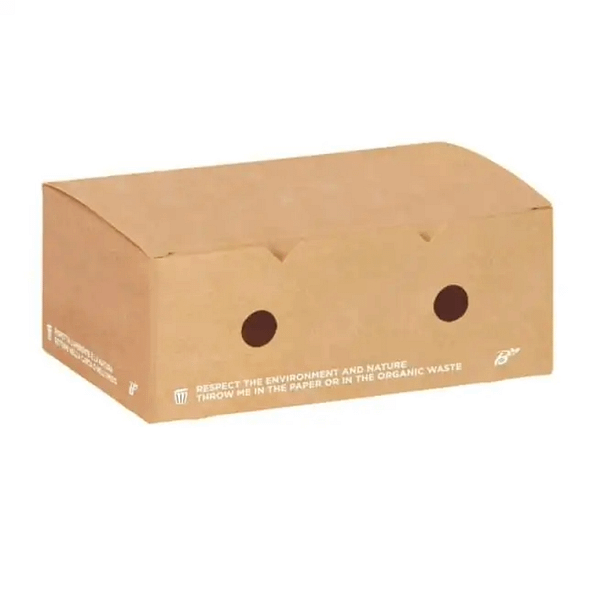 Scatole Usa e Getta per Frittura Cartoncino AvanaPLA 20x10xh7 cm