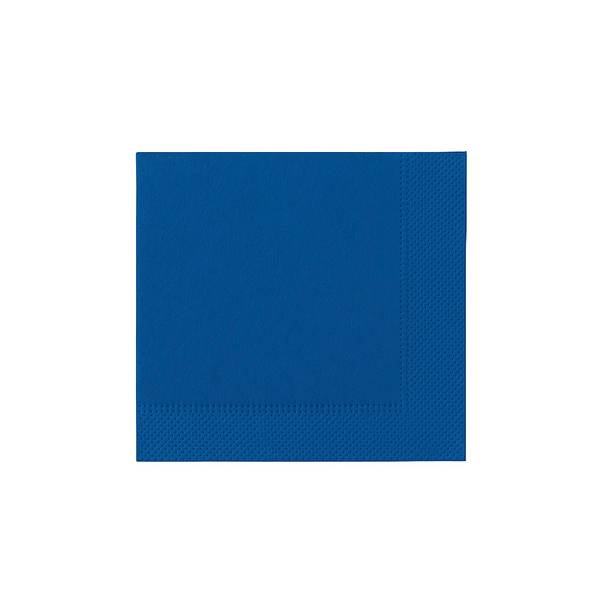 Tovaglioli blu notte ovatta ristoranti 40x40 cm