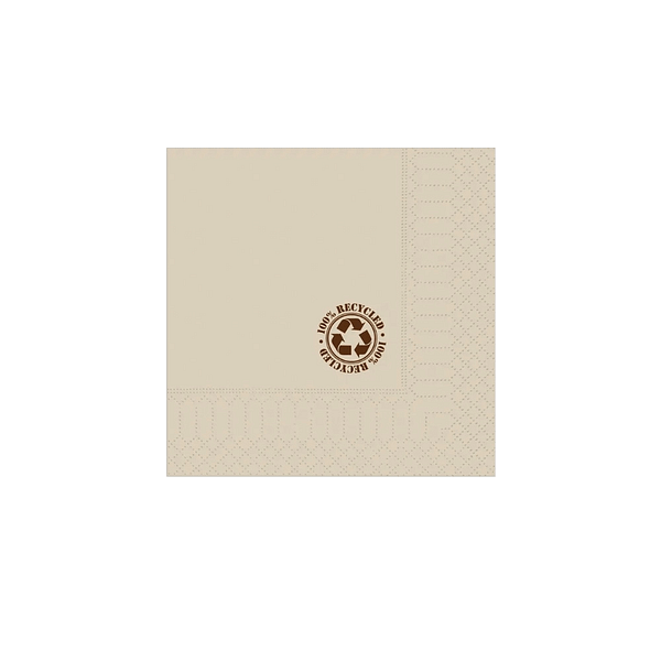 Tovaglioli di carta per bar avana 24x24 cm