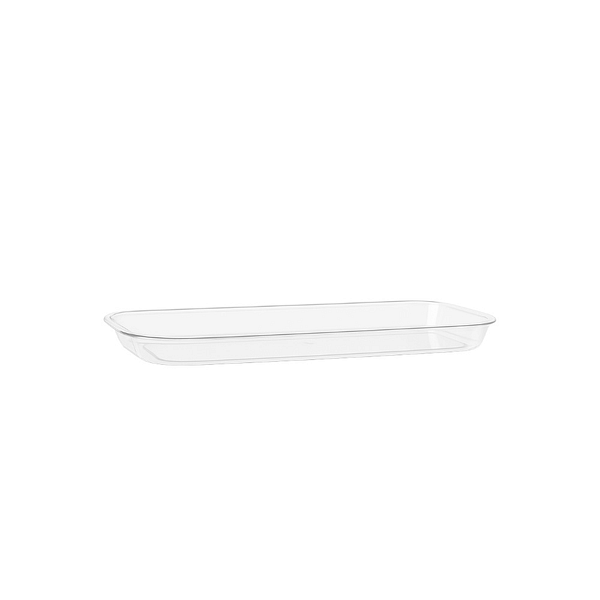 Vassoi bar infrangibili trasparenti 39x25 cm