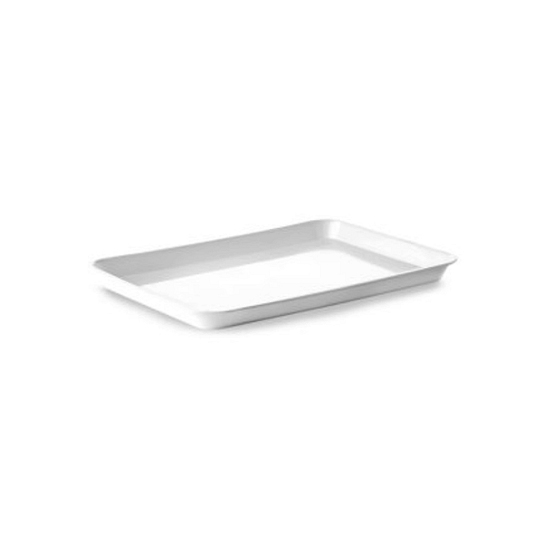 Vassoi rettangolari per bar bianchi 35x25 cm