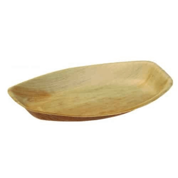 Vassoio portata foglia di palma 43x29 cm