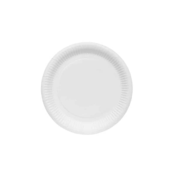 Piatti carta eleganti compostabili 22.6 cm 125 pz.