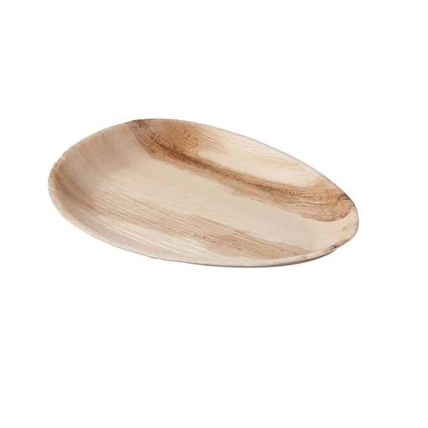 Vassoietto ovale foglia palma 26 cm 25 pz.