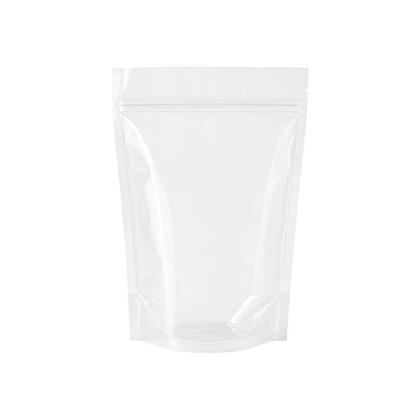 Sacchetti stand up compostabili per sottovuoto alimenti 10x5,5x15 cm - confezione da 2000 pezzi