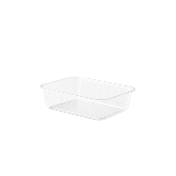 Bacs à glace compostables grande capacité (1450 ml) - Lot économique de 200 unités.