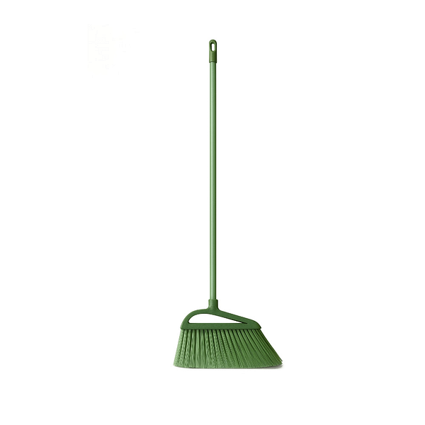 Balai d'extérieur en plastique recyclé avec manche 23.5x130 cm