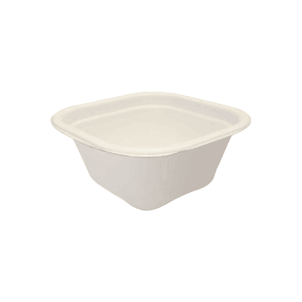 Barquettes alimentaires cellulose 340ml - Emballage compostable