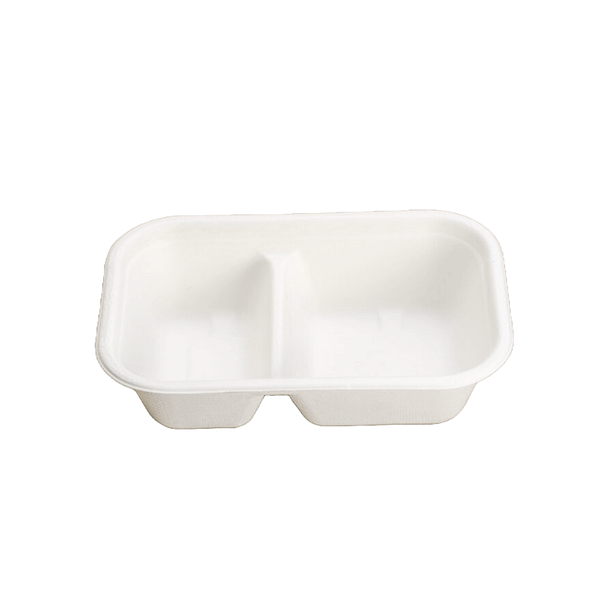 Barquettes écologiques 1000ml en cellulose stratifiée - Lot de 250.
